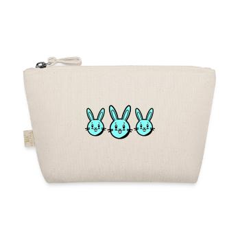 Symbole de Pâques lapin - Trousse biologique - nature - Devant