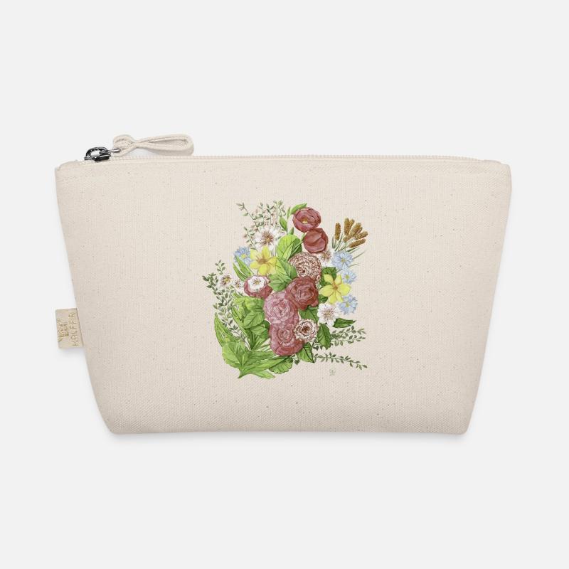 Blumen - Bio-Täschchen - Natur