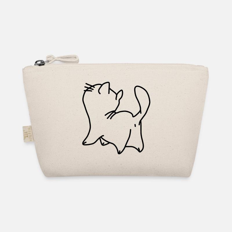 Cat kitten small Organic Pouch