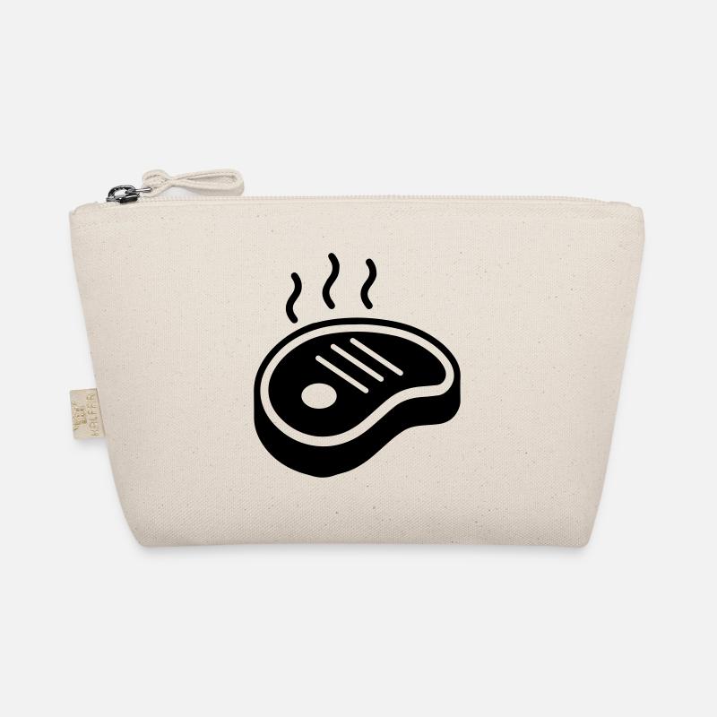 Steak icon Silhouette Organic Pouch