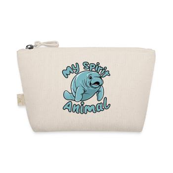 Dugong My Spirit Animal I Love Manatees - Organic Pouch - nature - Front