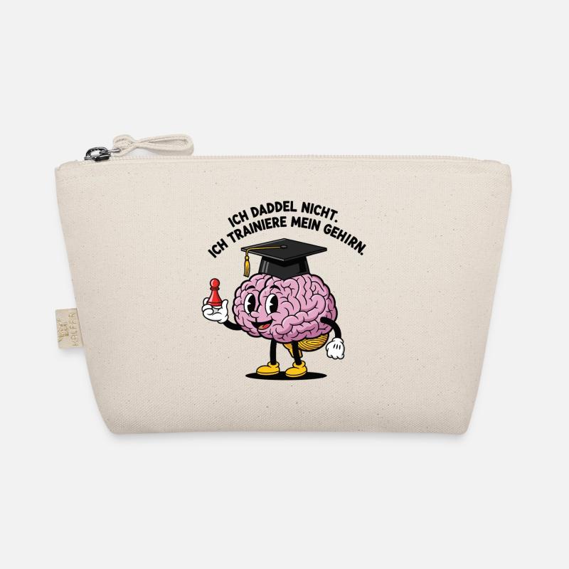 I don't daddle, I train my brain Organic Pouch