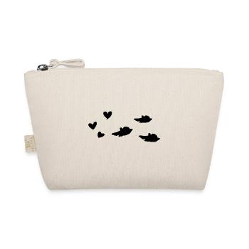 Cœur animaux oiseaux volent - Trousse biologique - nature - Devant