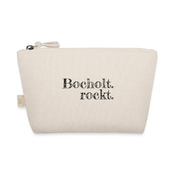 Bocholt rockt - Textdesign mit Stadtnamen - Bio-Täschchen - Natur - Vorne