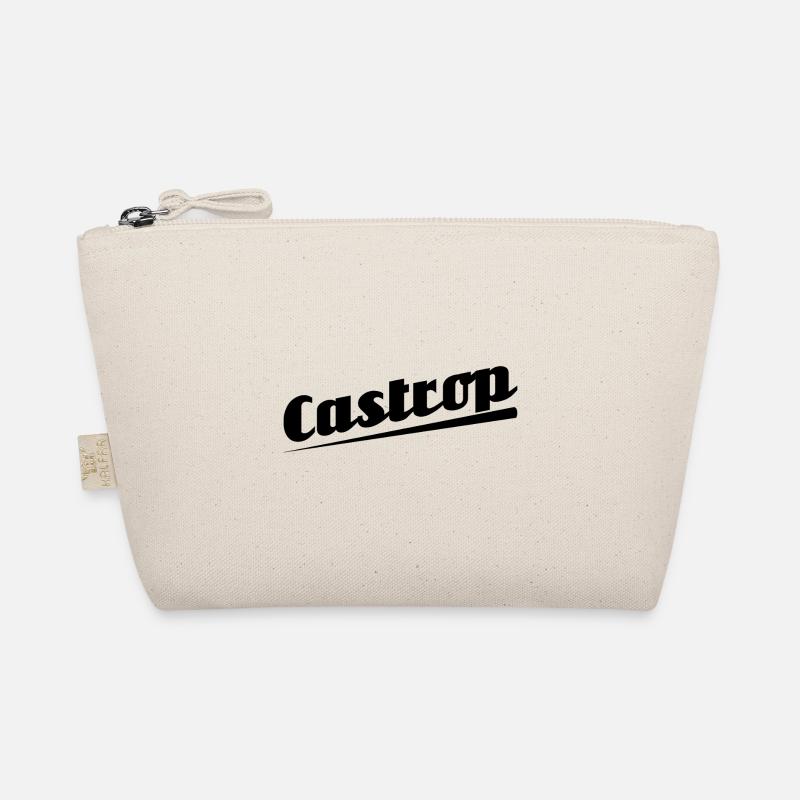 Castrop - Textdesign mit Stadtnamen Bio-Täschchen