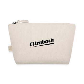 Offenbach - Textdesign mit Stadtnamen - Bio-Täschchen - Natur - Vorne