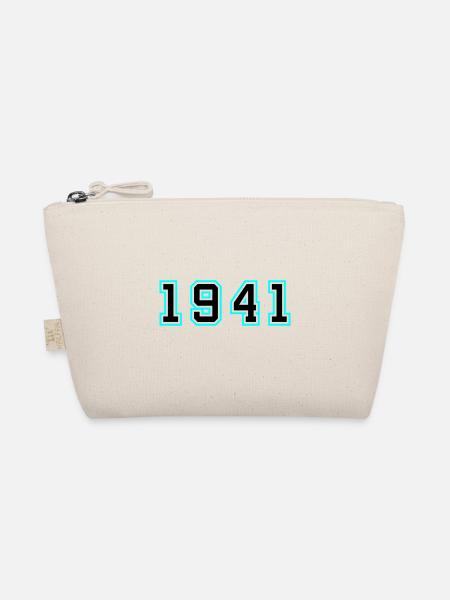 1941 Year Birthday - Organic Pouch - nature - Front
