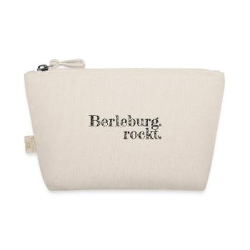 Berleburg rockt - Textdesign mit Stadtnamen - Bio-Täschchen - Natur - Vorne