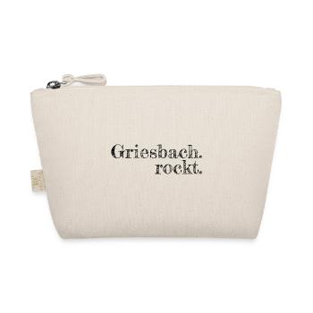 Griesbach rockt - Textdesign mit Stadtnamen - Bio-Täschchen - Natur - Vorne