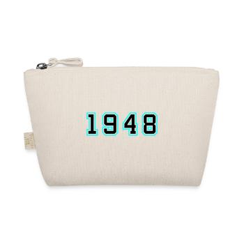 1948 Year Birthday - Organic Pouch - nature - Front