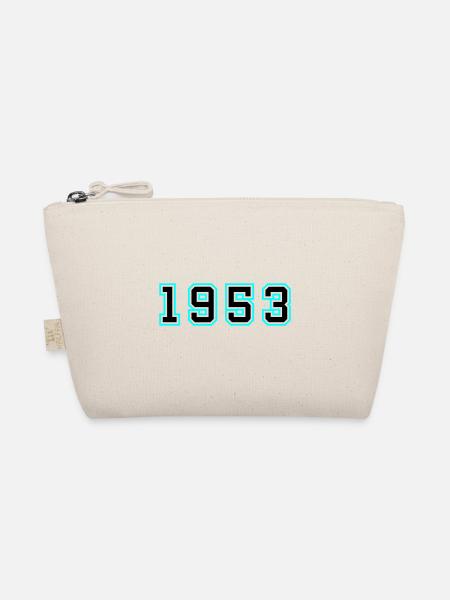 1953 Jahr Geburtstag - Bio-Täschchen - Natur - Vorne