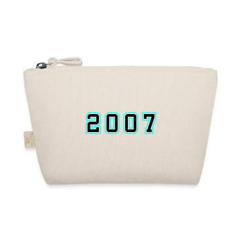 2007 Year Birthday - Organic Pouch - nature - Front