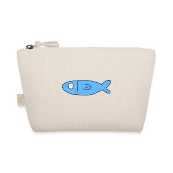 Symbole De Poisson Animal Bleu - Trousse biologique - nature - Devant