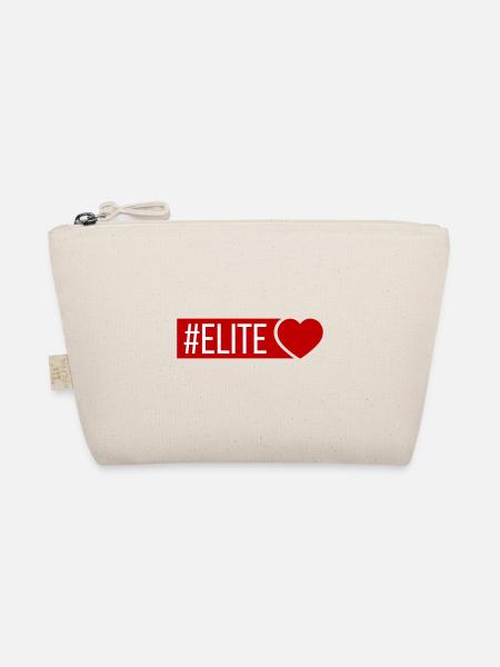 Elite Heart - Organic Pouch - nature - Front