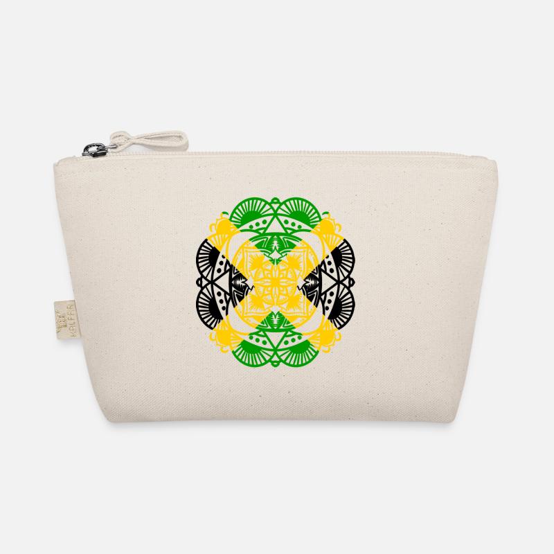 Jamaika Mandala Bio-Täschchen