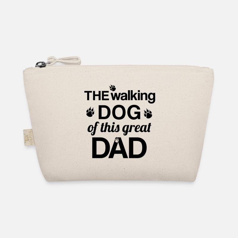 WALKING Dog walking dad master walk Organic Pouch