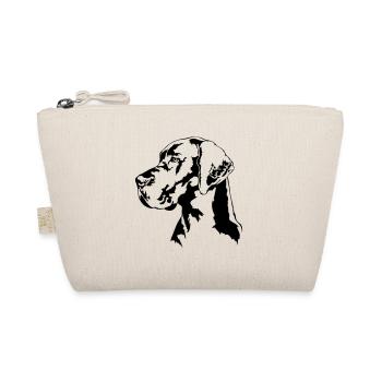 ALLEMAND BULLDOG Portrait Wilsigns - Trousse biologique - nature - Devant