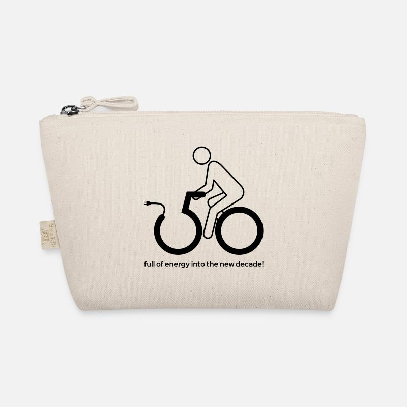 50th birthday e-biker Organic Pouch