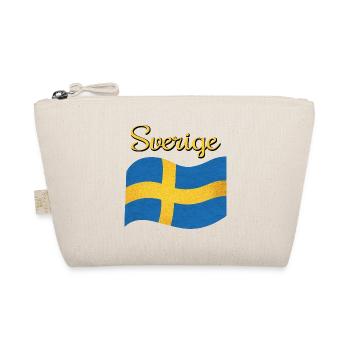 Le drapeau de la Suède Sverige - Trousse biologique - nature - Devant