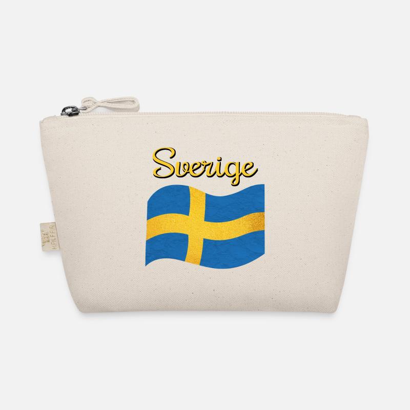 Le drapeau de la Suède Sverige Trousse biologique