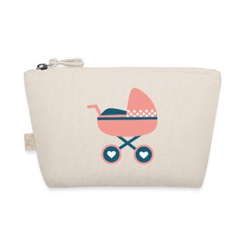 Baby Birth Gifts - Organic Pouch - nature - Front