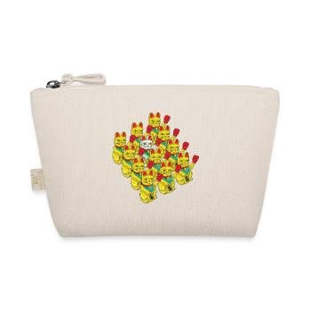 ARMY OF BOXING CATS - Organic Pouch - nature - Front