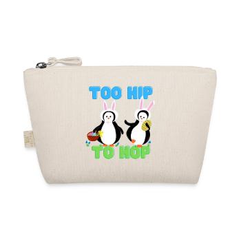 Too Hip to Hop Pingu Easter Bunny - Organic Pouch - nature - Front