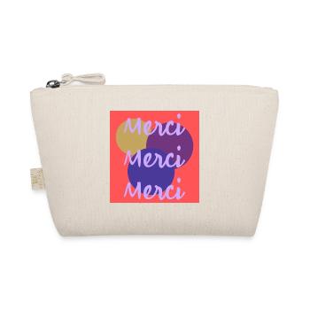 MERCI. THANKS. THANK YOU. ANNIVERSAIRE. NAISSANCE. - Trousse biologique - nature - Devant