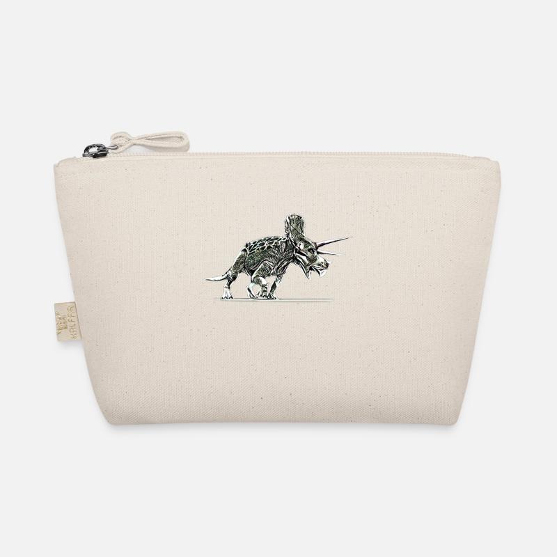 Triceratops - Organic Pouch - nature