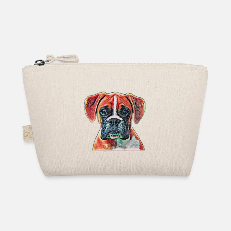 Boxer - Bio-Täschchen - Natur
