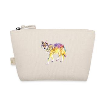 wolf - Organic Pouch - nature - Front