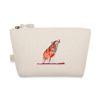 wolf - Organic Pouch - nature - Front