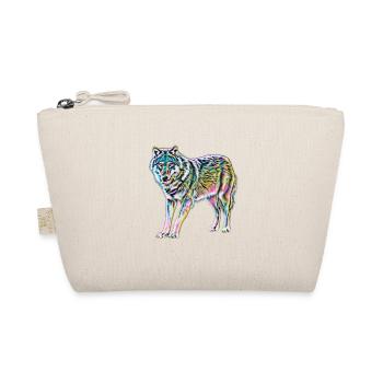 wolf - Organic Pouch - nature - Front
