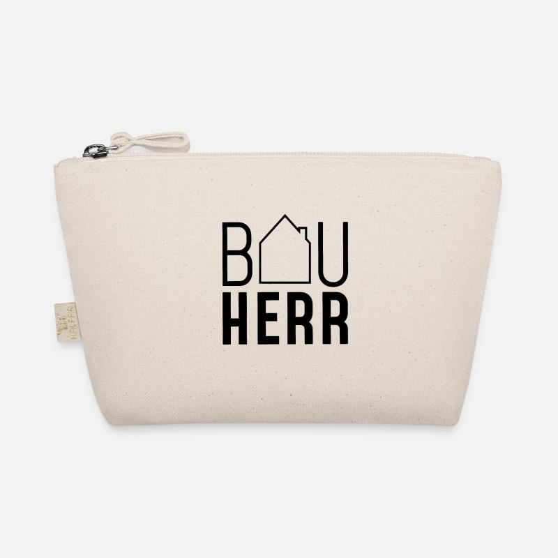 Bauherr mit Haus Bio-Täschchen