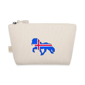tölter flag iceland - Bio-Täschchen - Natur - Vorne