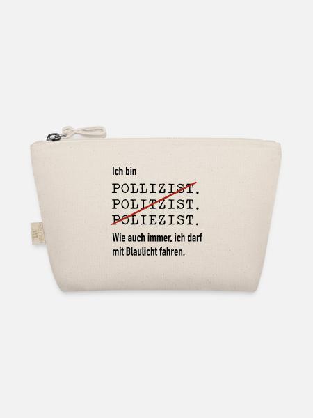 Ich bin Polizist - Bio-Täschchen - Natur