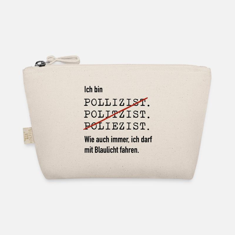 Ich bin Polizist - Bio-Täschchen - Natur