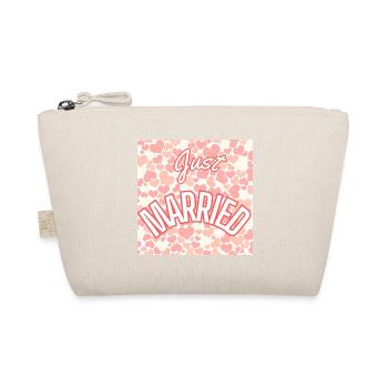 VALENTINE'S DAY,BACHELORETTE PARTY,I LOVE YOU,I LOVE YOU,LOVE - Organic Pouch - nature - Front