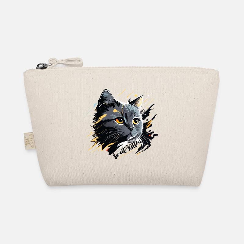chaton gris, chat Trousse biologique