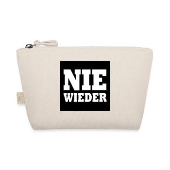Nie wieder - Bio-Täschchen - Natur - Vorne