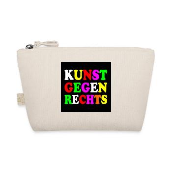 Kunst gegen rechts - Bio-Täschchen - Natur - Vorne
