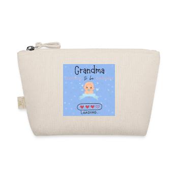 Grandma to be // Werdende Oma! - Bio-Täschchen - Natur - Vorne