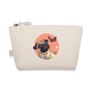 Carlin avec papillon - Trousse biologique - nature - Devant