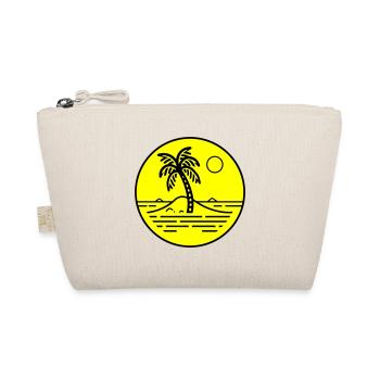 Palm Trees Island Symbol Beach - Organic Pouch - nature - Front