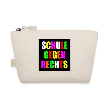 Schule gegen rechts - Bio-Täschchen - Natur - Vorne