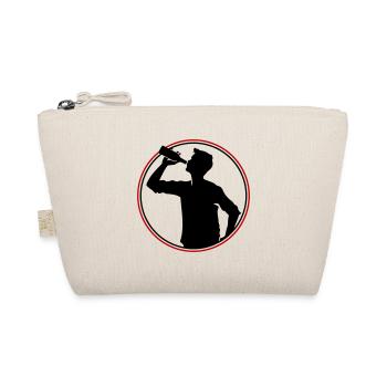 Buveur Bière Silhouette - Trousse biologique - nature - Devant