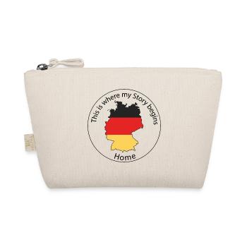 This is where my story begins - Deutschland - Bio-Täschchen - Natur - Vorne