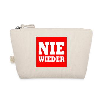 Nie wieder - Bio-Täschchen - Natur - Vorne