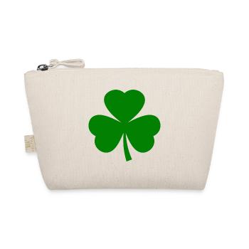 Irland st patricks day kleeblatt - Bio-Täschchen - Natur - Vorne
