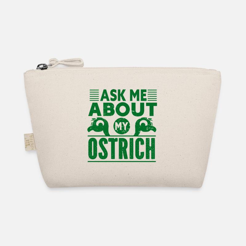 Autruche Oiseau Animal Zoo Vacances Soleil Trousse biologique